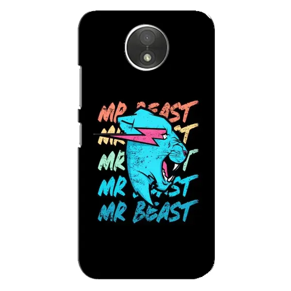 Чехол с принтом «logo Mr beast» для Motorola Moto C (XT1750)