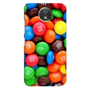 Чехол с принтом «MM's» для Motorola Moto C (XT1750)