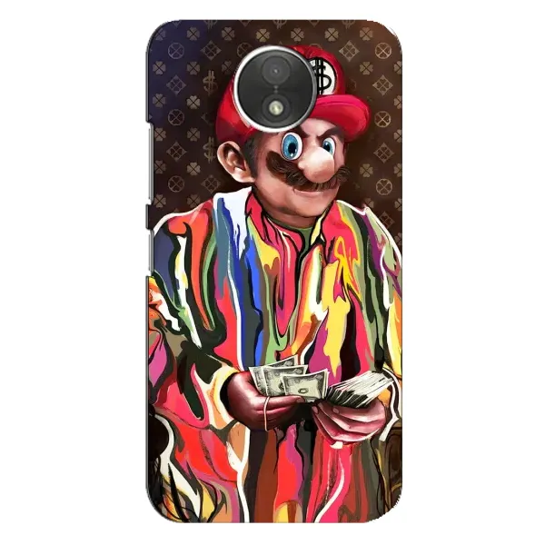 Чохол з принтом «Mario LV» для Motorola Moto C (XT1750)