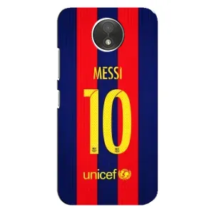 Чохли Мессі для Motorola Moto C (XT1750) (AlphaPrint) (Messi Barca 10)
