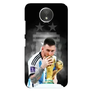 Чохли для Motorola Moto C (XT1750) (Leo чемпіон) (AlphaPrint) (Мессі Чемпіон)