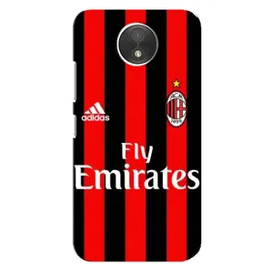Чехлы для Motorola Moto C (XT1750) (VPrint) - Футбольные клубы (Milan)