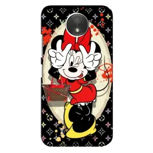 Чохол Disney Mouse Motorola Moto C (XT1750) (PREMIUMPrint) (Мінні peace)