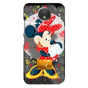 Чохол Disney Mouse Motorola Moto C (XT1750) (PREMIUMPrint) (Minni з бантіком)