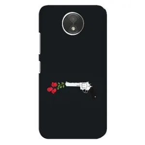 Чехлы (ART) Цветы на Motorola Moto C (XT1750) (VPrint) (Неочікувані квіти)