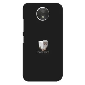 Чохол Майнкрафт на Motorola Moto C (XT1750) (AlphaPrint) Minecraft (Овечка Майнкрафт)