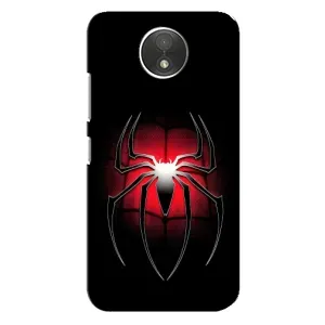 Чехол с человеком пауком для Motorola Moto C (XT1750) - (AlphaPrint)
