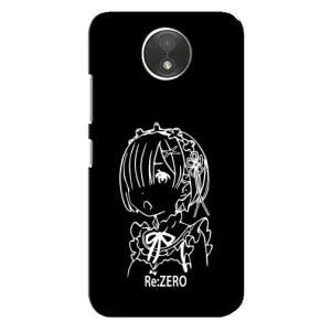 Чехол с принтом «Re: Zero» для Motorola Moto C (XT1750)