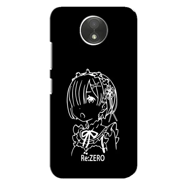Чехол с принтом «Re: Zero» для Motorola Moto C (XT1750)