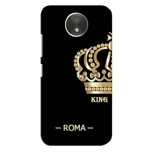 Чехлы для Motorola Moto C (XT1750) (VPrint) - Футбольные клубы (Roma)