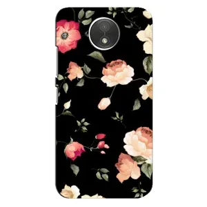 Чохли з квітами для Motorola Moto C (XT1750) (VPrint) (Трояндочки)