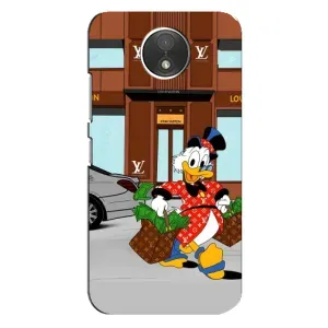 Чехлы для Motorola Moto C (XT1750) - Скрудж МакДак Louis Vuitton (PREMIUMPrint)