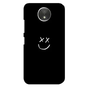 Чехол с принтом «Смайл» для Motorola Moto C (XT1750)