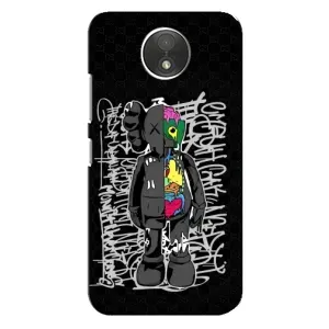 Чохол з принтом «Стиль Bearbrick» для Motorola Moto C (XT1750)
