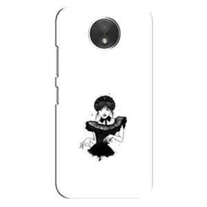 Чохли Венсдей на Motorola Moto C (XT1750) Уенсдей (AlphaPrint) (танець Венздей)