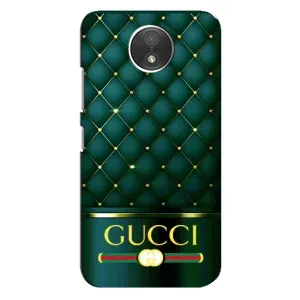 Чохли  GUCCI для . Motorola Moto C (.XT1750.) (AlphaPrint) (Текстура Гуччі)