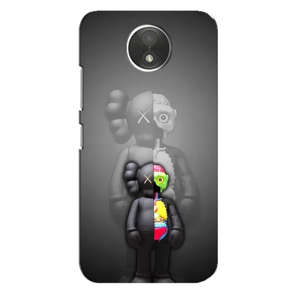 Чохол з принтом «Тіло Bearbrick» для Motorola Moto C (XT1750)