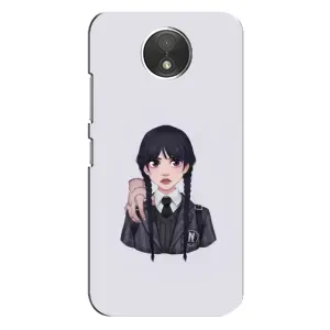 Чохли Венсдей на Motorola Moto C (XT1750) Уенсдей (AlphaPrint) (Венздей і Річ)