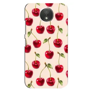 Чохли з фруктами для Motorola Moto C (XT1750) (VPrint) (Черешня)
