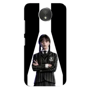 Чохли Венсдей на Motorola Moto C (XT1750) Уенсдей (AlphaPrint) (W-Wednesday)
