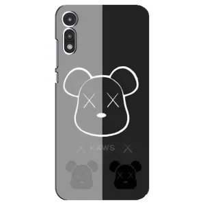 Чохли для Motorola MOTO E 2020 - Bearbrick Louis Vuitton (PREMIUMPrint) (БеарБрік очі)