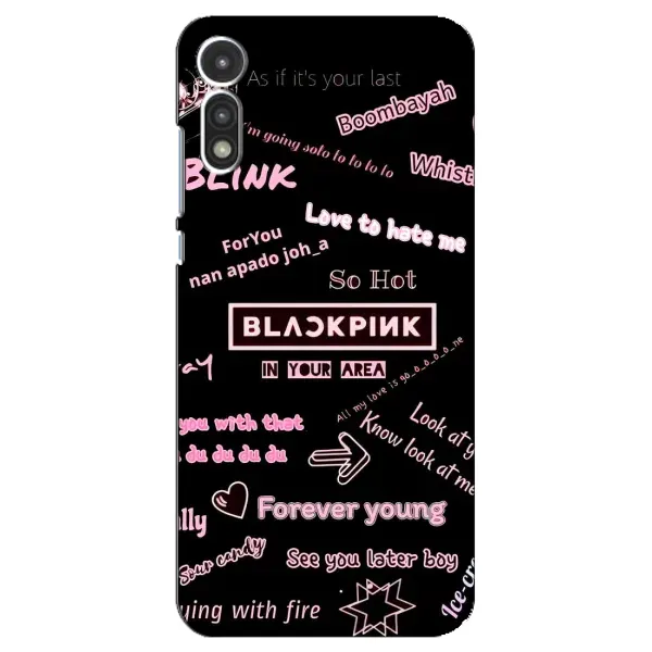 Чехол с принтом «BLACKPINK» для Motorola MOTO E 2020 Чехол с принтом «BLACKPINK» для Motorola MOTO E 2020