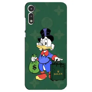 Чехли для Motorola MOTO E 2020 - Скрудж МакДак Louis Vuitton (PREMIUMPrint) (Богата Утка)