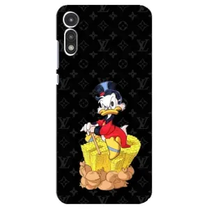 Чехли для Motorola MOTO E 2020 - Скрудж МакДак Louis Vuitton (PREMIUMPrint) (Богатство Макдака)
