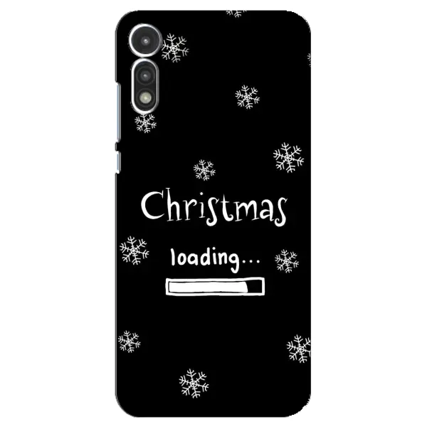 Чохол з принтом «Christmas loading» для Motorola MOTO E 2020