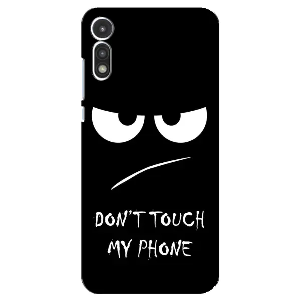 Чехол с принтом «Dont Touch» для Motorola MOTO E 2020