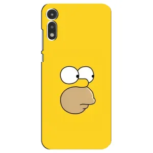 Чехол с Симпсонами для Motorola MOTO E 2020 (VPrint) (Гомер)