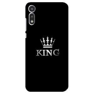 Чохол з Короною Моторола МОТО Е 2020 - (AlphaPrint) (KING)
