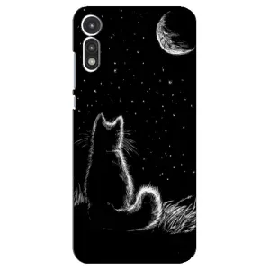 Чохол з принтом для Motorola MOTO E 2020 (AlphaPrint) Модні коти