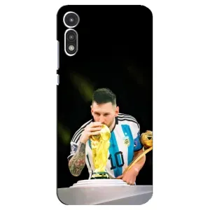 Чохли для Motorola MOTO E 2020 (Leo чемпіон) (AlphaPrint) (Кубок Мессі)