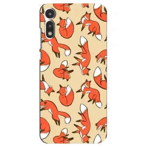 Чохли з картинкою Лисичка для Motorola MOTO E 2020 (VPrint) (Лисички)