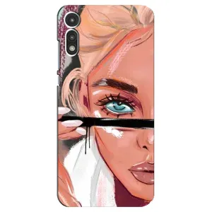 Чехол с печатью для Motorola MOTO E 2020 - (Мода) (AlphaPrint)