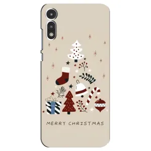 Чохол з принтом «Merry Christmas» для Motorola MOTO E 2020