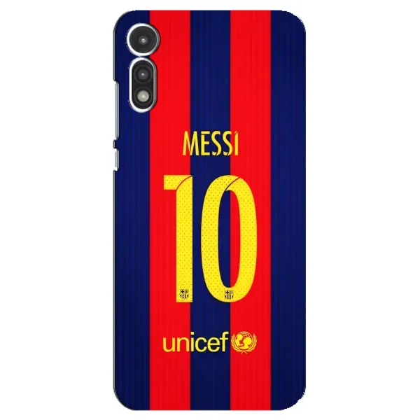 Чехол с принтом «Messi Barca 10» для Motorola MOTO E 2020