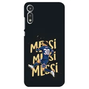 Чохли для Motorola MOTO E 2020 (Leo чемпіон) (AlphaPrint) (Messi ПСЖ)