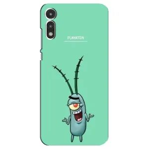 Чохол з принтом «Персонаж Планктон» для Motorola MOTO E 2020
