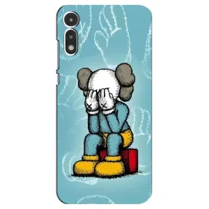 Чохли для Motorola MOTO E 2020 - Bearbrick Louis Vuitton (PREMIUMPrint) (Плач Bearbrick)