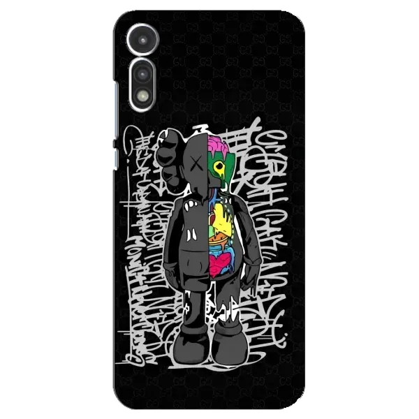 Чехол с принтом «Стиль Bearbrick» для Motorola MOTO E 2020
