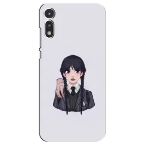 Чохли Венсдей на Motorola MOTO E 2020 Уенсдей (AlphaPrint) (Венздей і Річ)
