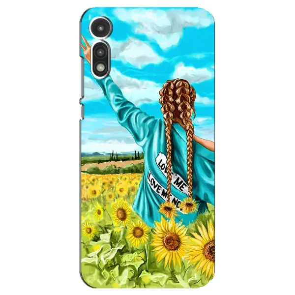 Чехол с принтом «Украиночка» для Motorola MOTO E 2020 Чехол с принтом «Украиночка» для Motorola MOTO E 2020