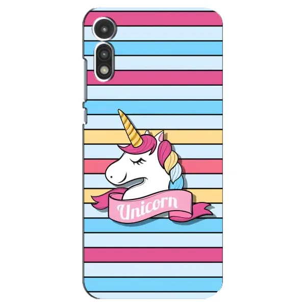 Чехол с принтом «Unicorn» для Motorola MOTO E 2020