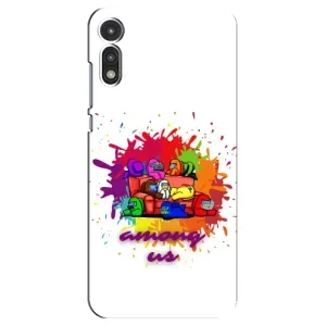 Чохли Амонг Ас для Motorola MOTO E 2020 (AlphaPrint) (Яскравий АмонгАс)