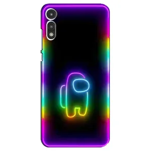 Чохли Амонг Ас для Motorola MOTO E 2020 (AlphaPrint) (Яскравий скін)