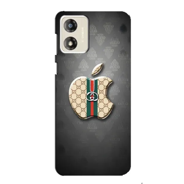 Чехол с принтом «Apple gucci» для Motorola MOTO E13 Чехол с принтом «Apple gucci» для Motorola MOTO E13
