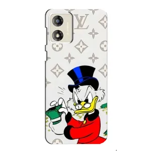 Чехли для Motorola MOTO E13 - Скрудж МакДак Louis Vuitton (PREMIUMPrint) (Бакси Скрудж)