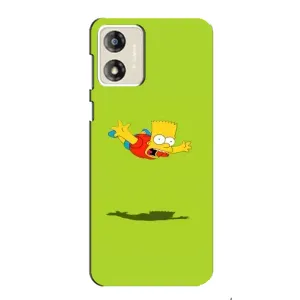 Чjхол з Сімпсонами для Motorola MOTO E13 (VPrint) (Барт Сімпсон)